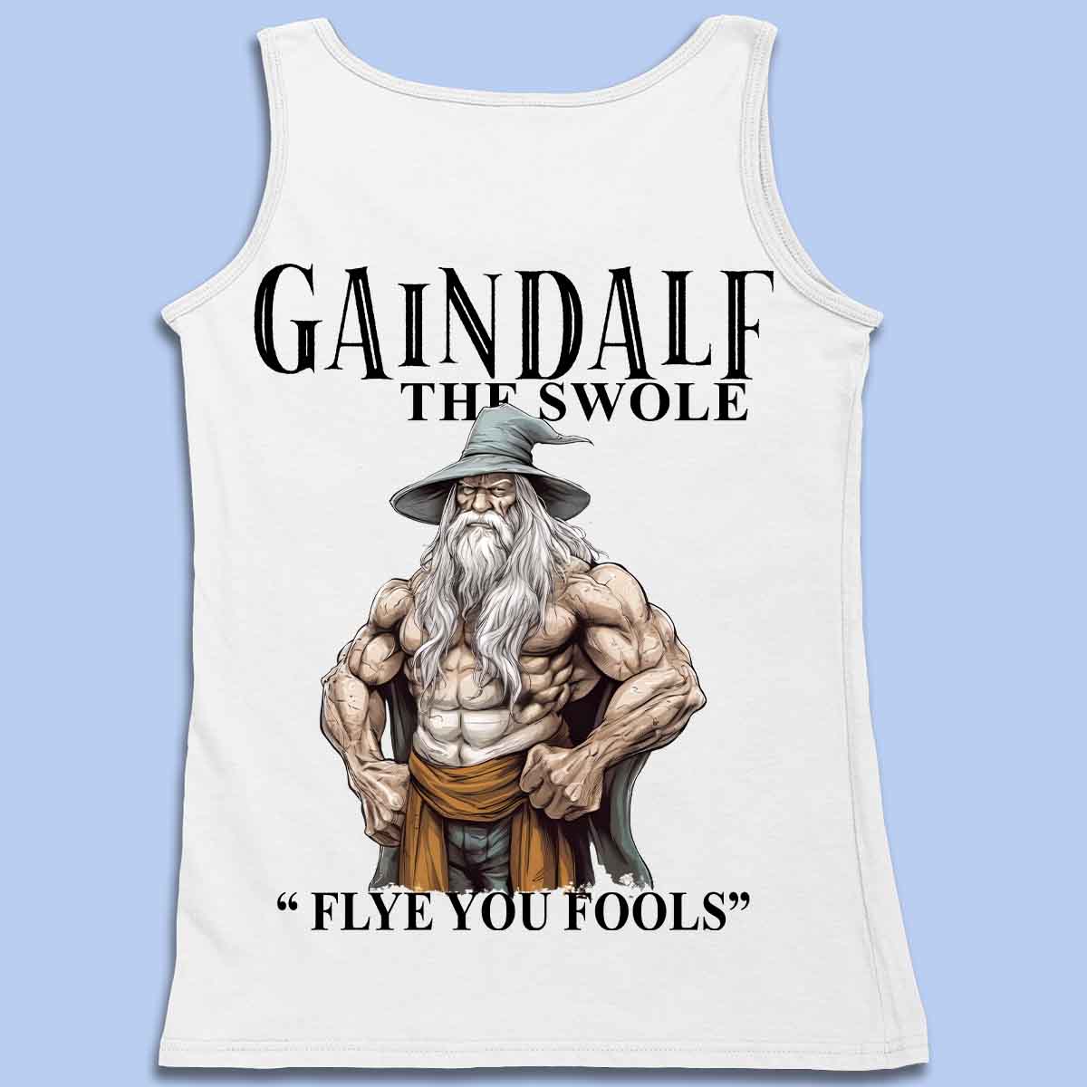 Gaindalf - Premium Tanktop Unisex Backprint