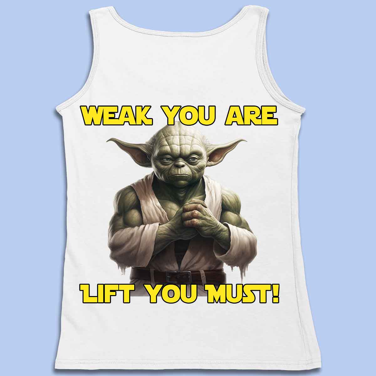 Weak - Premium Tanktop Unisex Backprint